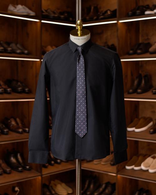 Черная мужская рубашка
